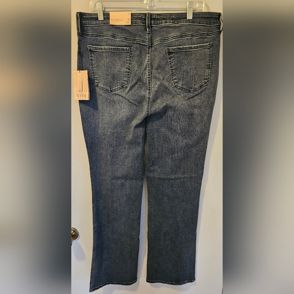NYDJ Lombard Lift Tuck Bootcut Jeans Stretch Women's Size 16 NWT - Picture 6 of 14